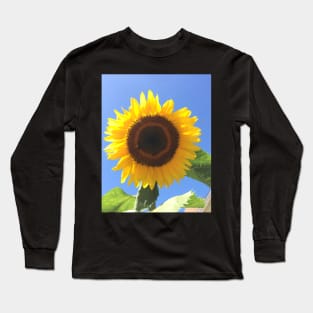 Sunflower & Blue Skies Long Sleeve T-Shirt